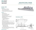 Norton Rixson Norton Rixson 7900 Series - Architectural Grade Overhead Concealed Closer RIX-7900