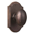 Weslock 7110 Durham Knob Privacy Lock with Adjustable Latch and Full Lip Strike