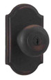 Weslock Weslock 7140 Wexford Knob Keyed Entry Lock with Adjustable Latch and Full Lip Strike WES-7140F
