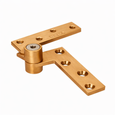 Norton Rixson L180 Series Lead-Lined Heavy Duty Top Pivot, 3/4" offset, 606 Satin Brass finish