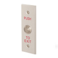 Locknetics MPB-100 / MPB-100-N Metal Push to Exit Button