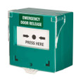 Locknetics Locknetics EGB-100 Resettable Emergency Call Point Station; Includes Blue Backlight, Built-in Buzzer and DPDT Switch LOCKNETICS-EGB-100