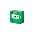 Locknetics Locknetics EGB-100 Resettable Emergency Call Point Station; Includes Blue Backlight, Built-in Buzzer and DPDT Switch LOCKNETICS-EGB-100