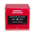Locknetics Locknetics EGB-100 Resettable Emergency Call Point Station; Includes Blue Backlight, Built-in Buzzer and DPDT Switch LOCKNETICS-EGB-100