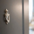 Delaney Hardware Delaney 4" UL Listed Door Knocker with 160 Degree Viewer DLY-400x10UL