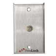 DynaLock 6275 Series Pushbutton, 3/8” Dia. Stainless Steel, 1-60 Sec. PTD, SPDT Form “Z”