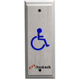DynaLock DynaLock 6815 Series Handicapped Pushplates, Narrow, Alternate Action SPDT DYK-6815