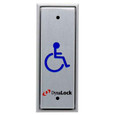 DynaLock DynaLock 6855 Series Handicapped Pushplates, Recessed Narrow, 1-60 Sec. PTD, SPDT Form “Z” DYK-6855