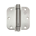 Delaney 3-1/2" x 3-1/2" Spring Hinges, 5/8" Radius (Pair)