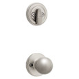 Kwikset 966P Polo and Deadbolt Interior Pack - Deadbolt Keyed One Side - for Signature Series 800 and 687 Handlesets KWI-966P