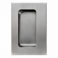 Don-Jo 1848 Flush Cup Pull for Sliding and Barn Doors — 4-3/4" x 3-1/2" Commercial Grade