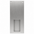 Don-Jo 1858 Flush Cup Pull for Sliding and Barn Doors — 10" x 4" Commercial Grade