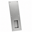 Don-Jo 1860 Flush Cup Pull for Sliding and Barn Doors — 16" x 4" Commercial Grade