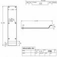 Don-Jo 1866 Flush Cup Pull for Sliding and Barn Doors — Commercial Grade, 630 Finish