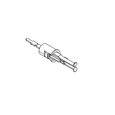 Schlage Commercial N123-087 Push Button Plunger Bar (ND85)