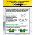 Don-Jo WP4S Frame Frog Wire Pathway for Electrified Door Hardware in Hollow Metal Frames