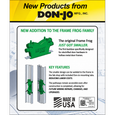 Don-Jo WP4S Frame Frog Wire Pathway for Electrified Door Hardware in Hollow Metal Frames