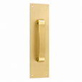 Don-Jo 7031 Pull Plate with Flat Pulls, 15" x 3-1/2", 8" CTC, 2" Projection