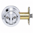 Don-Jo PDL-103 Privacy Round Pocket Door Lock with 2-3/8" Backset and 2-1/8" Diameter