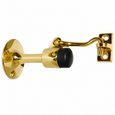 Don-Jo 1477 Floor Door Stop in Cast Brass for Commercial Applications
