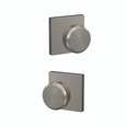 Schlage Residential FC172 - Bowery Knob Non Turning Double Dummy Pair