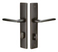 Emtek Emtek 8442 STRETTO Narrow Trim Lockset, 2" x 10" Modern Rectangular Keyed, Brass Tubular, Single Cylinder EMTEK-8442
