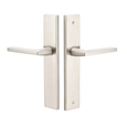 Emtek 8143 STRETTO Narrow Trim Lockset, 1-1/2" x 11" Modern Rectangular Non-Keyed, Brass Tubular, Passage
