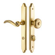 Emtek Emtek 7243 STRETTO Narrow Trim Lockset, 1-1/2" x 11" Concord Non-Keyed, Brass Tubular, Privacy EMTEK-7243