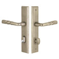Emtek Emtek 5442 STRETTO Narrow Trim Lockset, 2" x 10" Rectangular Keyed, Brass Tubular, Single Cylinder EMTEK-5442