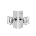 Emtek Emtek 5507 STRETTO Narrow Trim Lockset, 1-1/2" x 5" Non-Keyed, Brass Tubular, Passage EMTEK-5507