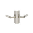 Emtek Emtek 5607 STRETTO Narrow Trim Lockset, 1-1/2" x 5" Non-Keyed, Brass Tubular, Privacy EMTEK-5607