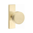 Emtek Emtek 5607 STRETTO Narrow Trim Lockset, 1-1/2" x 5" Non-Keyed, Brass Tubular, Privacy EMTEK-5607