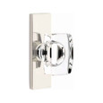 Emtek Emtek 5607 STRETTO Narrow Trim Lockset, 1-1/2" x 5" Non-Keyed, Brass Tubular, Privacy EMTEK-5607
