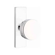 Emtek Emtek 5005 STRETTO Narrow Trim Lockset, 1-1/2" x 5" Non-Keyed, Brass Tubular, Dummy Single Sided EMTEK-5005