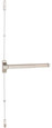 Delaney Hardware Delaney 9100 Series - Grade 1 Heavy Duty Vertical Rod Type Device for 36” X 84” Door, Stainless Steel Finish DLY-692301