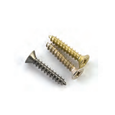 Emtek 100PK-12FHWS13 Replacement Hinge Screws, Flat Head Wood Screws - Steel #12 x  1-1/4" (Pack Qty 100)