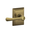 Schlage Residential F51A - Entry Lock - Avila Lever, C Keyway with 16211 Latch and 10063 Strike