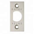 Emtek 83230 Faceplate & Screws For Standard or 28 Degree Rotation Latches, Square Corners