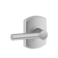 Schlage Residential F10 - Broadway Lever Passage Lock with 16080 Latch and 10027 Strike