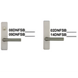 Detex Narrow Stile FSB Lever Trim for 40/50/51 Series Exit Devices with Break-Away Protection
