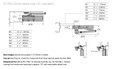 SC70A Series door closer installation dimension diagram — dead stop hold-open parallel arm configuration with arm reach and door opening angle tables