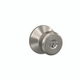 Schlage Residential F51A - Storeroom Lock - Bowery Knob, C Keyway with 16211 Latch and 10063 Strike