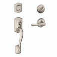 Schlage Residential F60 - Camelot Sectional Single Cylinder Keyed Entry Handleset with Avila Lever