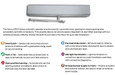 Falcon 8242 Automatic Door Operator feature highlights: SmartLatch, Push 'n' Go, open position learning, pre-load strike assist, LED light illumination, and 12VAC on-board power supply