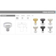 Emtek Emtek Mod Hex Cabinet Knob EMTEK-MOD-HEX-CABINET-KNOB