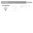 Emtek Emtek Mod Hex Cabinet Knob EMTEK-MOD-HEX-CABINET-KNOB