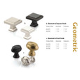 Emtek Emtek Geometric Square Cabinet Knob EMTEK-GEOMETRIC-SQUARE-CABINET-KNOB