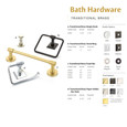 Emtek Emtek Transitional Brass Single Hook with Rosette EMTEK-TRANSITIONAL-BRASS-SINGLE-HOOK-WITH-ROSETTE