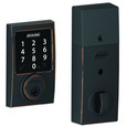 Schlage Residential BE468 - Connect Century Touchscreen Electronic Deadbolt with Built-in Alarm and Z-Wave Plus Technology