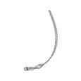 Eaton PH15025 pulling grip, Short Length, Rotating Eye, K-Type, Heavy duty, 27200 lbs break, 1.50-1.99" cord diameter, 25" mesh length, Galvanized Steel, 1-5/8" eye diameter